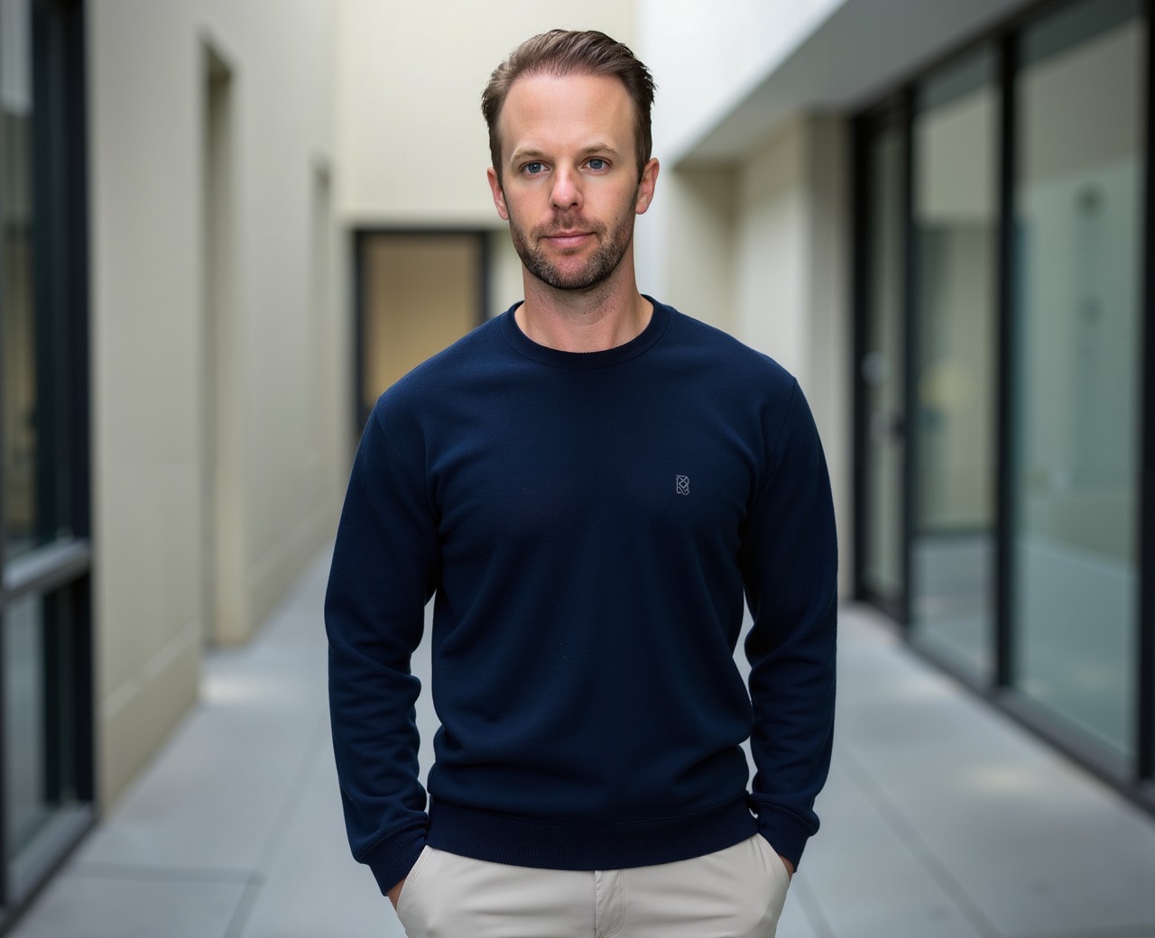 Andree de Leve, Managing Director Gestreifter Punkt